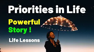 A Valuable Lesson For A Happier Life - Priorities in life - Rocks, Pebbles and sand story