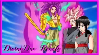 CHICHI BLACK & GOKU BLACK REACT: DRAGON BALL SUPER G (DBS PARODY)