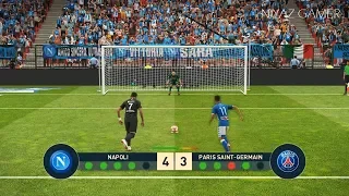 NAPOLI vs PSG | Penalty Shootout | PES 2019 Gameplay PC