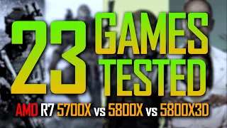 || PC ||  AMD CPU's Battle (5700X vs 5800X vs 5800X3D) - Good Gold Games