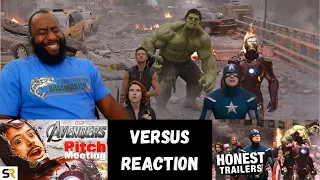 Pitch Meeting Vs. Honest Trailers – The Avengers (Reaction)