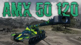 AMX 50 120 - Tech Tree Showcase | World of Tanks