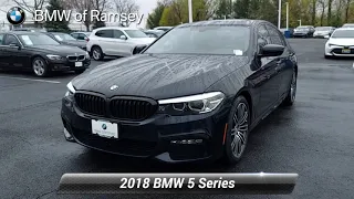 Certified 2018 BMW 5 Series 530i xDrive Sedan, Ramsey, NJ B21227SV