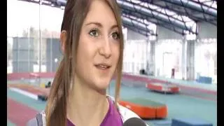Leichtathletin Gesa Felicitas Krause ist Eliteschülerin des Sports 2011