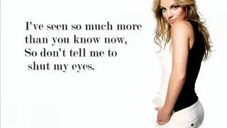 I'm not a girl, not yet a woman-Britney Spears with lyrics