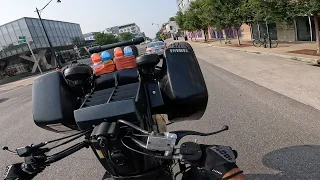 Limited Edition Yamaha Banshee 350 Wheelies Through Columbus Ohio!