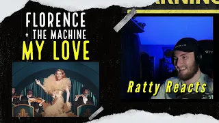 Ratty Reacts to Florence + The Machine - My Love (this song is way different than the others!)