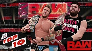 WWE 2K17 - Top 10 Raw Moments - Raw Jan.9, 2017