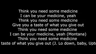 Jennifer Lopez feat. French Montana -Medicine(Lyrics)