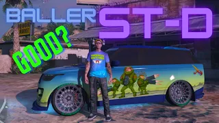 Baller ST-D Imani Tech - Top Speed & Handling Test Drive! NEW DLC UPDATE GTAV ONLINE STD