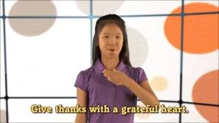 Give Thanks   HD