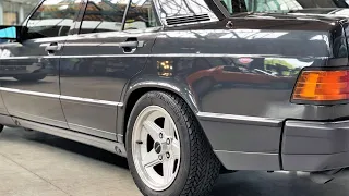 w201 Mercedes-Benz 190 E 1986 small car but big legend