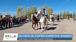 🟢EL SOSNEADO CELEBRA UNA NUEVA EDICIÓN DE LA FIESTA DEL PUESTERO SUREÑO🟢 #SanRafael #Municipalidad