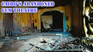 Exploring an Abandoned Theatre | Cairo, Illinois