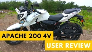 TVS Apache RTR 200 4V | User Review | Must watch