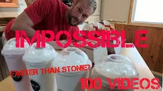 Impossible Big Mac Challenge| 100TH VIDEO| MATT STONIE