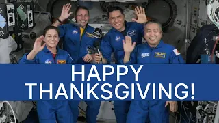 Happy Thanksgiving from the International Space Station