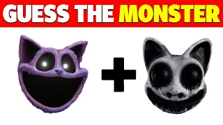 Guess The MONSTER By EMOJI & VOICE | Poppy Playtime Chapter 3 + Zoonomaly | Catnap, Smile Cat