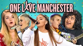 ADULTS REACT TO ONE LOVE MANCHESTER CONCERT