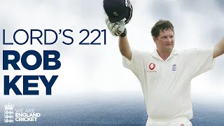 Rob Key's Magical 221 at Lord's | England vs West Indies 2004 Match Highlights