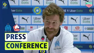 Press Conference OLYMPIQUE DE MARSEILLE - LOSC LILLE (1-1) / Week 4 Ligue 1 Uber Eats / 2020-2021