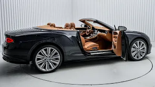 2024 Black Bentley Continental GTC Speed - Pure Luxury in Detail