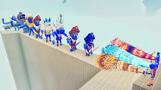 ALL ICE GIANTS vs EVERY GOD - Totally Accurate Battle Simulator TABS