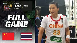 China v Thailand | Women Quarter-Final | Full Game | FIBA 3x3 Asia Cup 2022