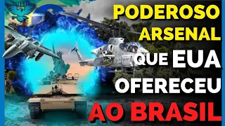FMS: O PODEROSO ARSENAL QUE OS EUA OFERECEU PARA AS FORÇAS ARMADAS DO BRASIL