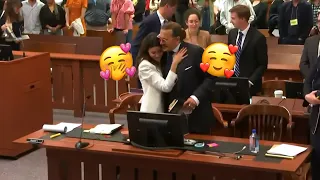 Camille Vasquez Gives Johnny Depp a HUG After Cross-Examination