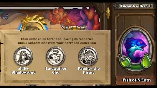 How to easily beat Heroic Fish of N'zoth - Free to play guide - Hearthstone Mercenaries