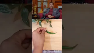 Nitin Gadkari ji favorite synthetic mirchi recipe #shorts #nitingadkari  #viral #spicy