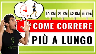 La Soluzione per CORRERE Più a Lungo e Più Lontano (da subito)