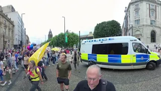 Freedom Parade in Leeds, UK on 24 July 2021 - Part 1