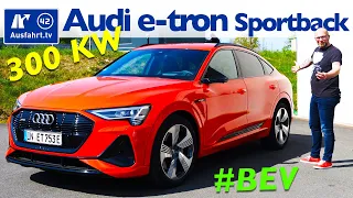 ⚡️⚡️⚡️ 2020 Audi e-tron Sportback 55 quattro - Kaufberatung, Test deutsch, Review, Fahrbericht