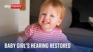 'We were so amazed': Girl's hearing restored in pioneering gene therapy trial