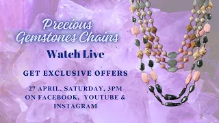 Gemstones Necklace Collection Live