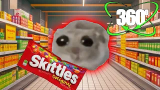 360º VR SAD HAMSTER SKITTLES MEME