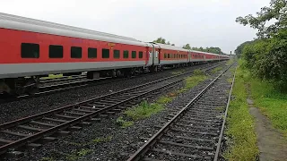 Ernakulam Duranto 02284/83 Cross Karmali Konkan railway H Nizamuddin to Ernakulam Junction