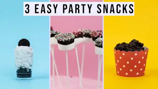 3 Easy No-Bake Desserts | Party Recipes Ideas | DIY Treats