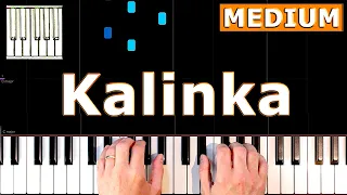 Kalinka - Piano Tutorial MEDIUM