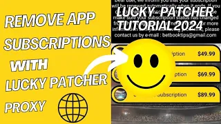 How to Remove Subscriptions and In app Purchases using Lucky Patcher Full Tutorial