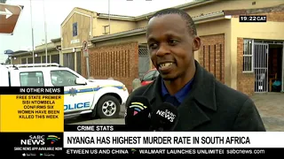 Nyanga station records the most murders, again.