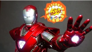 Iron Man Mark 33 Silver Centurion Hot Toys MMS Review Recensione