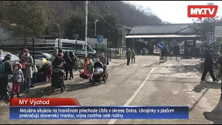 Aktuálna situácia na hraničnom priechode Ubľa v okrese Snina