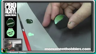 Painting 101 - Pro Acryl Quickie! - Wet Blending