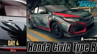 Need For Speed No Limits: Honda Civic Type R | Proving Grounds (Day 4 - Blitz)