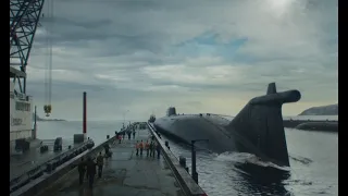 Kursk Submarine departure to the Barents Sea