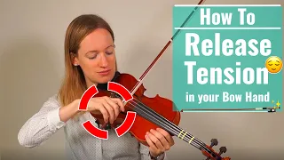 How to Release Tension in your Bow Hand: Balancing Thumb Counter Pressure