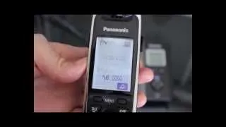 Transferring with the Panasonic cordless phone